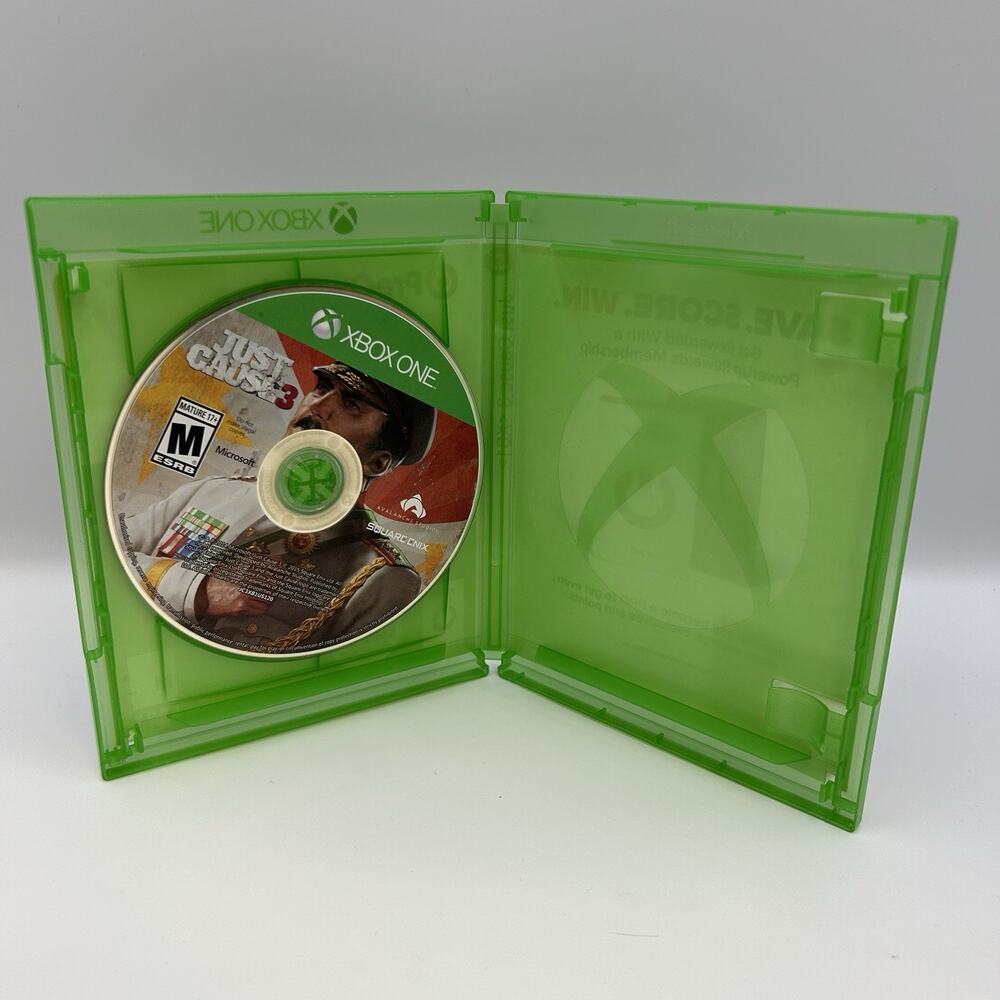 Just Cause 3 (Xbox One) Video Game Action Adventure Square Enix - Tested Working